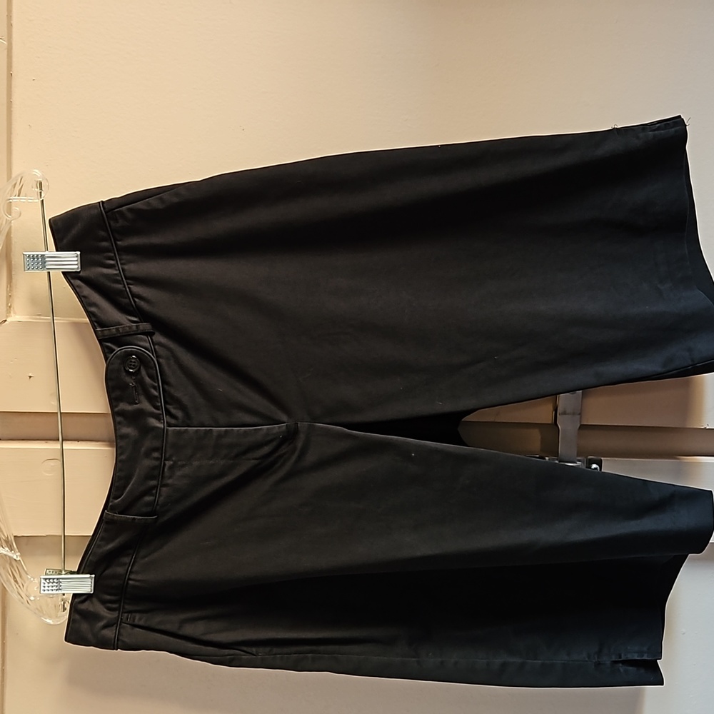 Worthington black business shorts size 12, gently worn